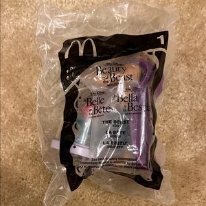 2002 Disney McDonald’s The Beast Figure in Purple and Brown